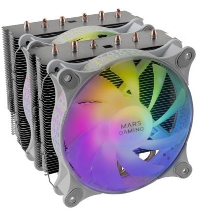 Ventilador con Disipador Mars Gaming MCPU-XTW/ 12cm/ Blanco - Frikibase