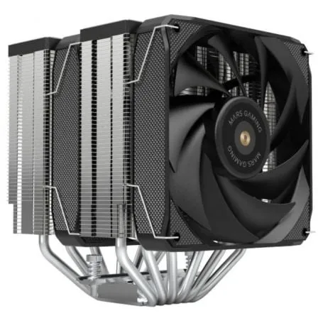 Ventilador con Disipador Doble Mars Gaming MCPU-XU6/ 2x 12cm - Frikibase