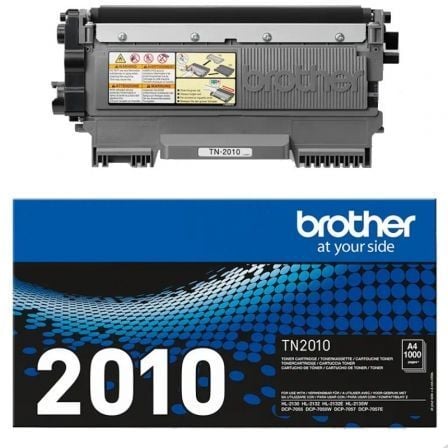 Tóner Original Brother TN-2010/ Negro - Frikibase