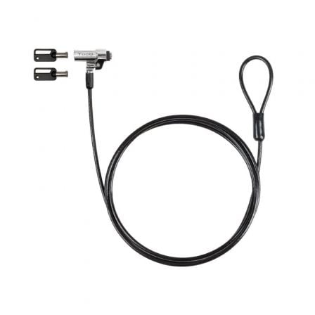 Cable de Seguridad Tipo NANO para Portátiles TooQ TQCLKC0045-G/ 1.5m - Frikibase