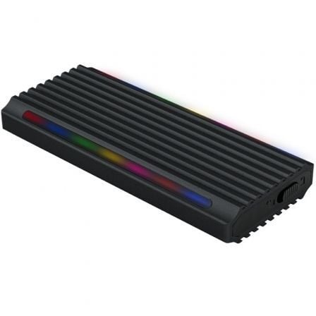 Caja Externa para Disco SSD M.2 NVMe TooQ TQE-2222B/ USB 3.1 Gen2/ Sin tornillos - Frikibase