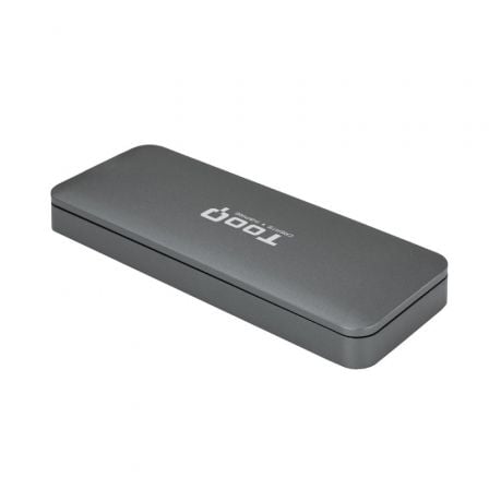 Caja Externa para Disco SSD M.2 SATA TooQ TQE-2281G/ USB 3.0/ Sin tornillos - Frikibase