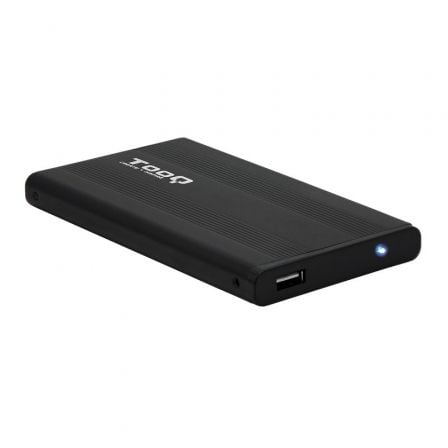 Caja Externa para Disco Duro de 2.5" TooQ TQE-2510B/ USB 2.0 - Frikibase