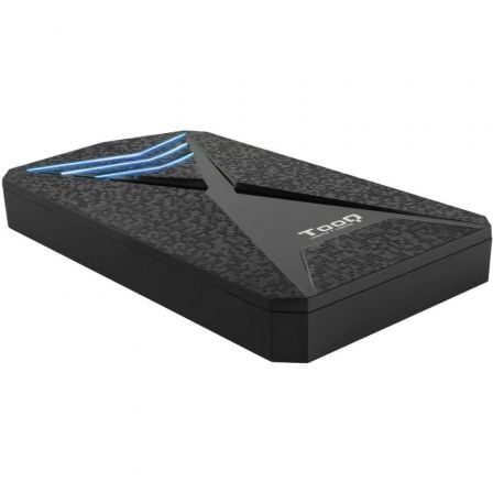 Caja Externa Gaming para Disco Duro de 2.5" TooQ TQE-2550BL/ USB 3.1/ Sin tornillos - Frikibase