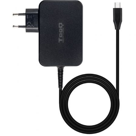 Cargador de Portátil GaN TooQ TQLC-USBCGAN100PD USB Tipo-C/ 100W/ Automático/ Voltaje 5-20V - Frikibase