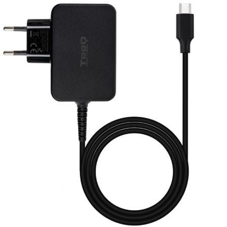 Cargador de Portátil GaN TooQ TQLC-USBCGAN45PD USB Tipo-C/ 45W/ Automático/ Voltaje 5-20V - Frikibase
