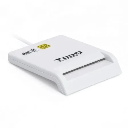 Lector de DNI TooQ TQR-210W/ USB 2.0/ Blanco - Frikibase