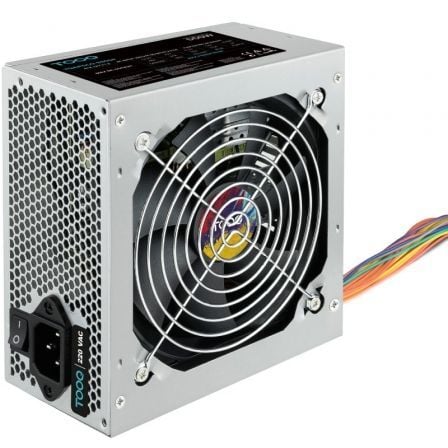 Fuente de Alimentación TooQ TQAPOLO-550SP/ 550W/ Ventilador 12cm - Frikibase