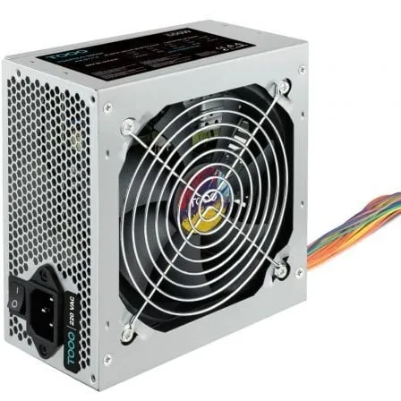 Fuente de Alimentación TooQ TQAPOLO-550SP/ 550W/ Ventilador 12cm - Frikibase