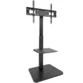 Soporte de Suelo Inclinable/ Ajustable TooQ MOON FS2287M-B para TV de 37-75"/ hasta 40kg - Frikibase