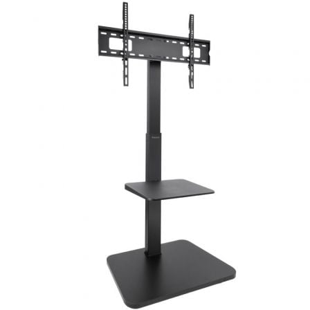 Soporte de Suelo Inclinable/ Ajustable TooQ MOON FS2287M-B para TV de 37-75"/ hasta 40kg - Frikibase