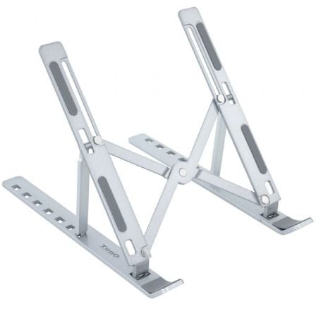 Soporte TooQ TQLRS0035-AL para Portátil/ Tablet hasta 15"/ Plata - Frikibase