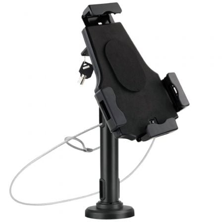 Soporte de Mesa/Pared para Smartphone/Tablet TooQ TQTDS0812/ Antirrobo/ Negro - Frikibase