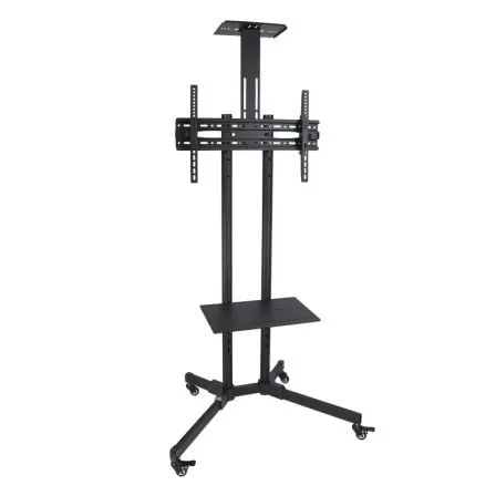 Soporte de Suelo Inclinable/ Ajustable TooQ FS1470M-B para TV de 37-70"/ hasta 50kg - Frikibase