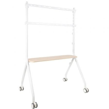 Soporte de Suelo con Ruedas TooQ iLOVE FS20207M-W para TV de 49-80"/ hasta 50kg - Frikibase