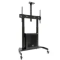Soporte de Suelo Inclinable con Ruedas TooQ Narnia FS20500M-B para TV de 60-100"/ hasta 100kg - Frikibase