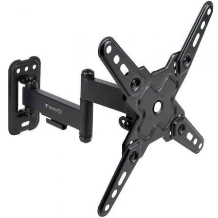 Soporte de Pared Extensible/ Giratorio/ Inclinable TooQ LP1344TN-B para TV de 13-43"/ hasta 20kg - Frikibase