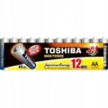 Pack de 12 Pilas AA Toshiba High Power LR6/ 1.5V/ Alcalinas - Frikibase