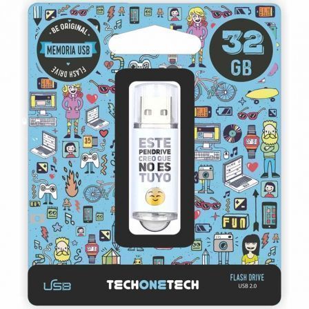 Pendrive 32GB Tech One Tech No Es Tuyo USB 2.0 - Frikibase