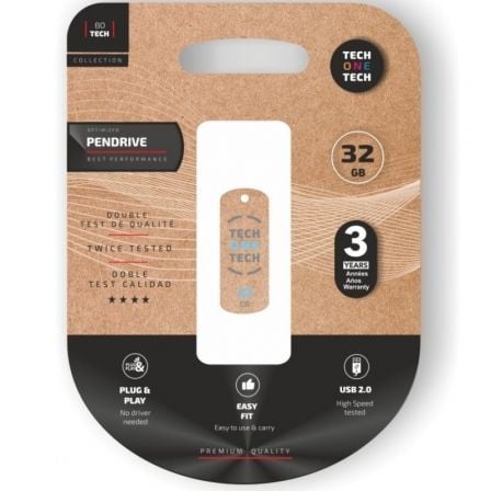 Pendrive 32GB Tech One Tech Pro Smart Clip Tech USB 2.0 - Frikibase