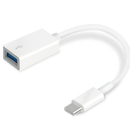Cable USB 2.0 TP-Link UC400/ USB Tipo-C Macho - USB Hembra/ 10cm/ Blanco - Frikibase