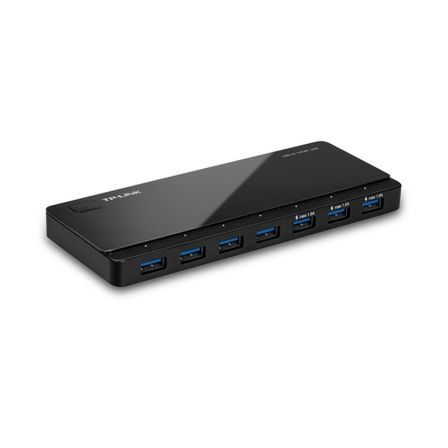 Hub USB 3.0 TP-Link UH700/ 7xUSB/ 1xMicroUSB DC/ Negro - Frikibase
