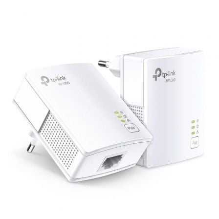 Adaptador Powerline TP-Link TL-PA7017Kit 1000Mbps/ Alcance 300m/ Pack de 2 - Frikibase