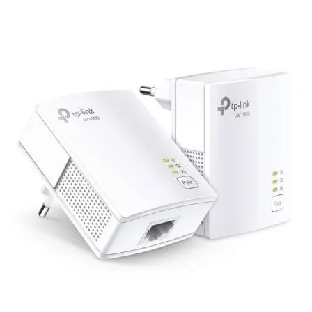 Adaptador Powerline TP-Link TL-PA7017Kit 1000Mbps/ Alcance 300m/ Pack de 2 - Frikibase