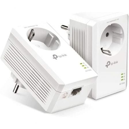 Adaptador Powerline TP-Link TL-PA7017P KIT AV1000 1000Mbps/ Alcance 300m/ Pack de 2 - Frikibase