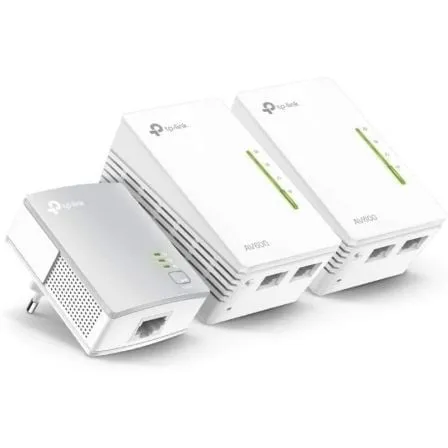 Adaptador Powerline TP-Link WPA4220TKit 500Mbps/ Alcance 300m/ Pack de 3 - Frikibase