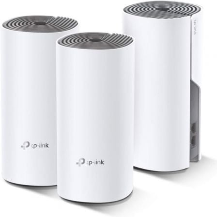 Sistema Mesh TP-Link Deco E4 1200Mbps/ 2.4GHz 5GHz/ Pack de 3 - Frikibase
