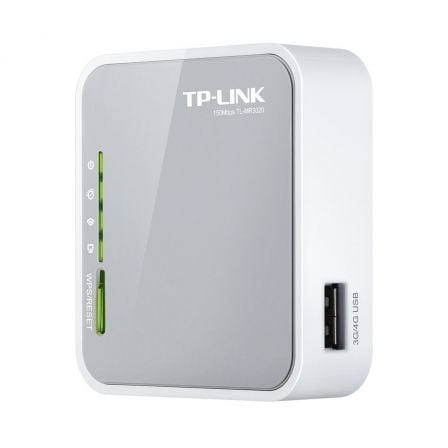 Router Inalámbrico 3G TP-Link TL-MR3020 150Mbps/ 2.4GHz/ 1 Antena/ WiFi 802.11n/g/b - Frikibase
