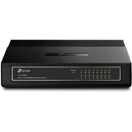 Switch TP-Link 16P 16 Puertos/ RJ-45 10/100 - Frikibase
