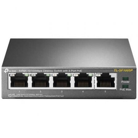 Switch TP-Link TL-SF1005P 5 Puertos/ RJ-45 10/100 PoE - Frikibase
