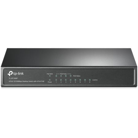 Switch TP-Link SF1008P 8 Puertos/ RJ-45 10/100 PoE - Frikibase