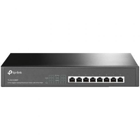 Switch TP-Link TL-SG1008MP 8 Puertos/ RJ-45 10/100/1000 PoE - Frikibase
