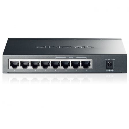 Switch TP-Link TL-SG1008P 8 Puertos/ RJ-45 10/100/1000 PoE - Frikibase