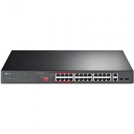 Switch TP-Link TL-SL1226P 26 Puertos/ RJ-45 10/100/1000 PoE/ SFP - Frikibase