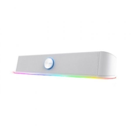 Barra de Sonido Trust Gaming GXT 619 Thorne/ 12W/ 2.0/ Blanca - Frikibase