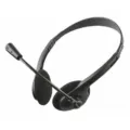 Auriculares Trust Primo Chat/ con Micrófono/ Jack 3.5/ Negros - Frikibase