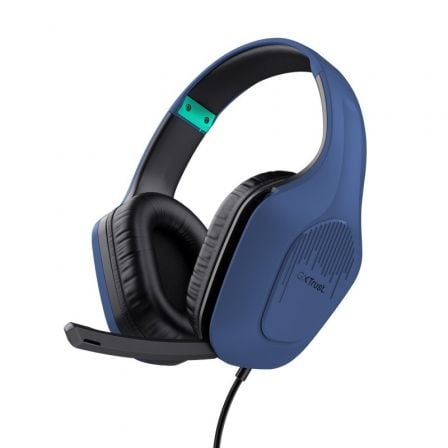 Auriculares Gaming con Micrófono Trust Gaming GXT 415 Zirox/ Jack 3.5/ Azules - Frikibase