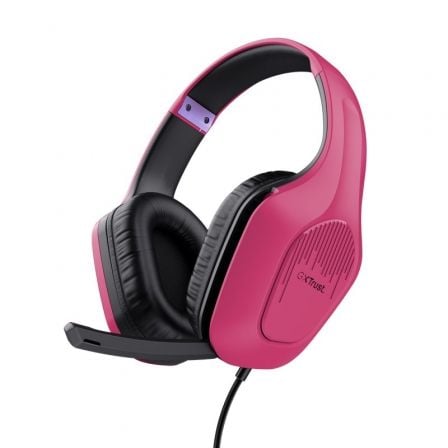 Auriculares Gaming con Micrófono Trust Gaming GXT 415 Zirox/ Jack 3.5/ Rosas - Frikibase