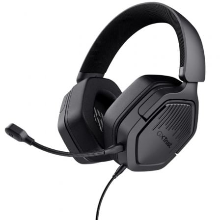 Auriculares Gaming con Micrófono Trust Gaming GXT 492 Carus/ Jack 3.5/ Negros - Frikibase