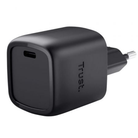 Cargador de Pared GaN Trust Maxo 30W/ 1xUSB Tipo-C/ 30W - Frikibase