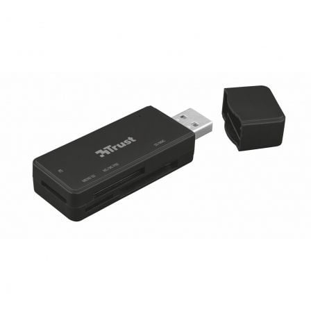 Lector de Tarjetas Externo Trust Nanga 21935/ USB 3.1 - Frikibase