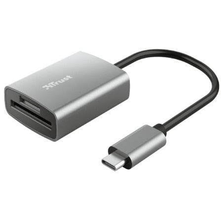 Lector de Tarjetas Externo Trust Dalyx/ USB Tipo-C - Frikibase
