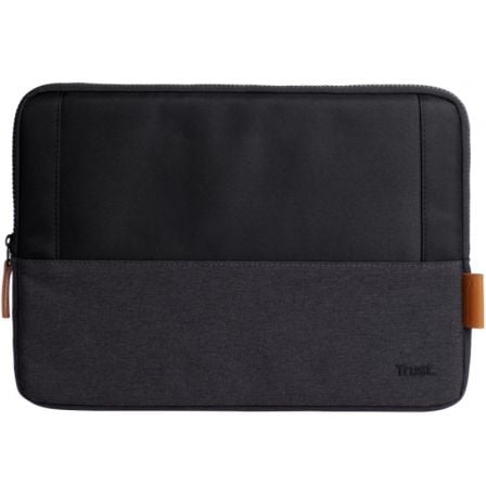 Funda Trust Lisboa para Portátiles hasta 13.3"/ Negra - Frikibase