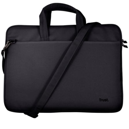 Maletín Trust Bologna para Portátiles hasta 14" 26207/ Negro - Frikibase
