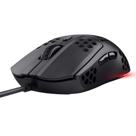 Ratón Gaming Trust Gaming GXT 929 Helox/ Hasta 6400 DPI/ Negro - Frikibase