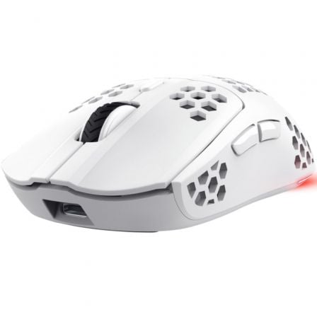 Ratón Gaming Inalámbrico Trust Gaming GXT 929 Helox/ Batería recargable/ Hasta 4800 DPI/ Blanco - Frikibase